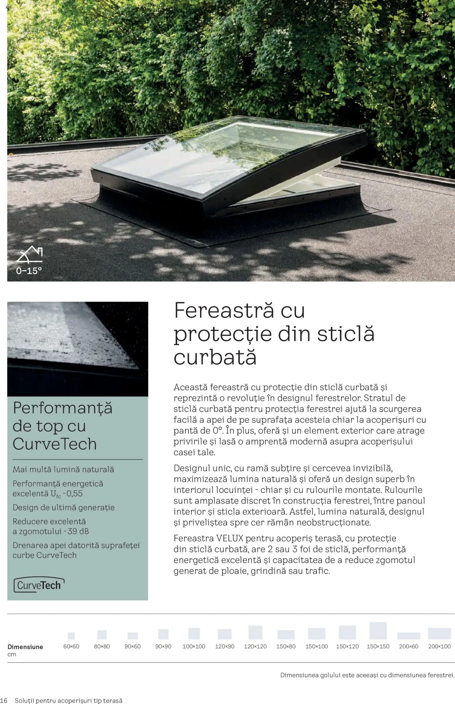 Noul catalog Velux – valabil de la 03.02.2026 | Pagină: 16 | Produse: Tavuk suyu, Top, Fereastră