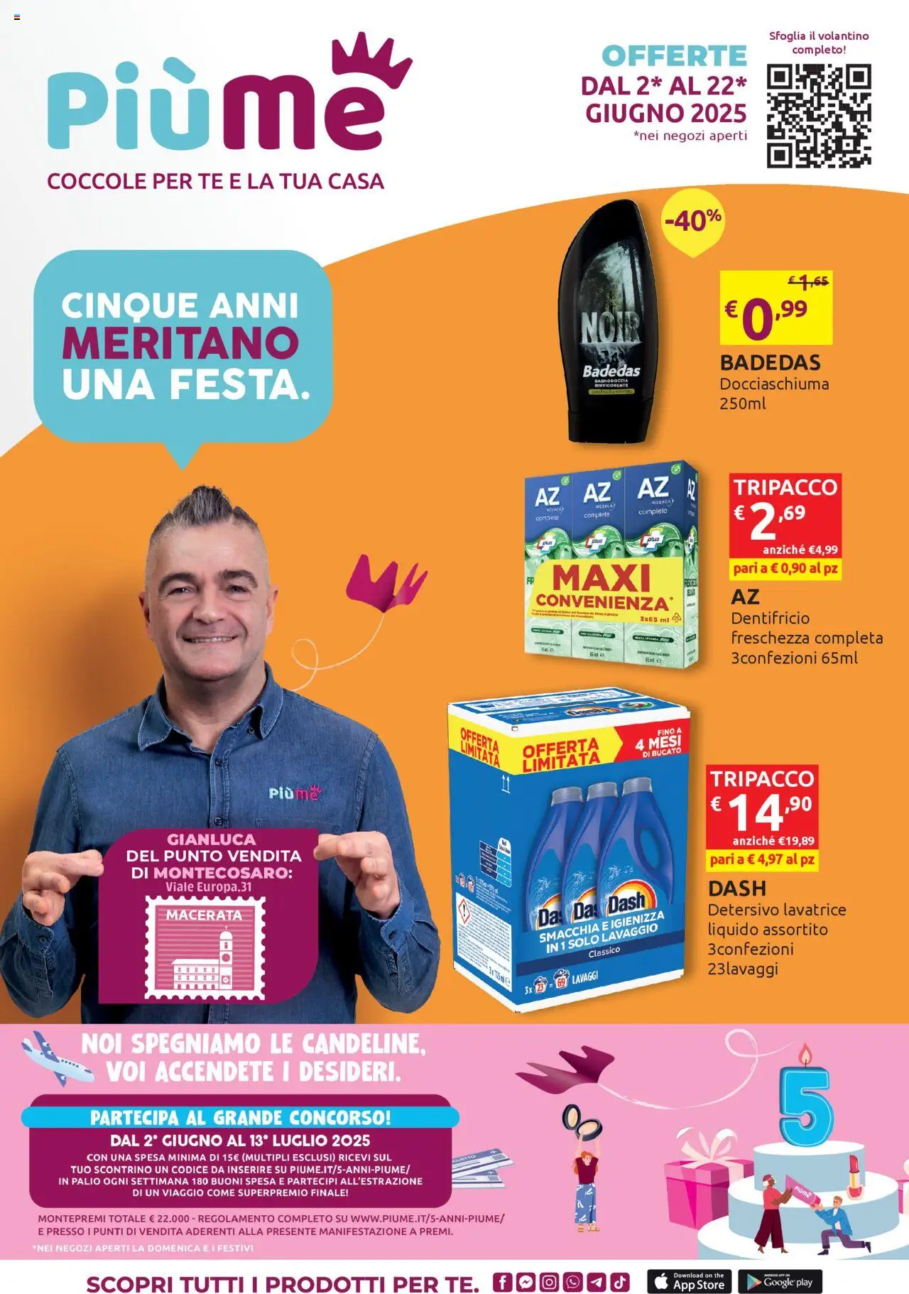 Volantino IperSoap del 02.06.2025 | Pagina: 1 | Prodotti: Dentifricio, Tè, Lavatrice, The