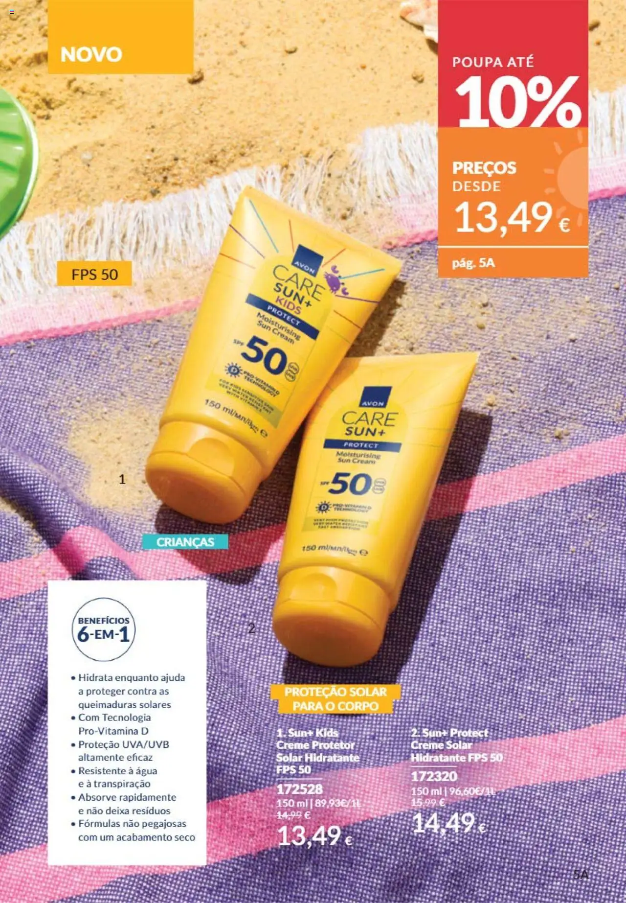 Catálogo Avon Campanha 6 │ válido de 01.06.2025 | Página: 217 | Produtos: Agua, Protetor solar, Creme