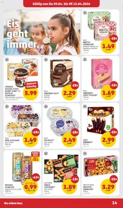 Penny Markt - Flugblatt ab 09.04.2026 gültig | Seite: 14