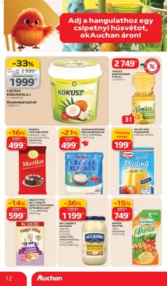 Auchan akciós újság - amely érvényes a következő dátumtól: 05.03.2026 | Oldal: 12