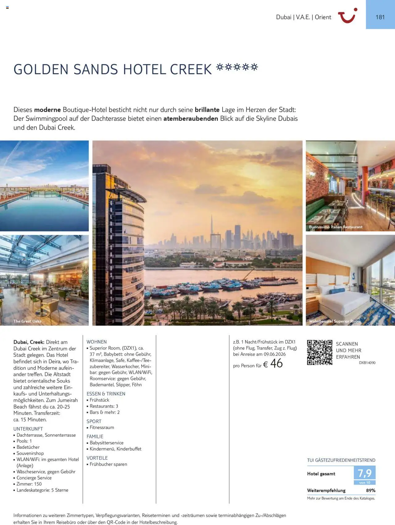 TUI Prospekt  Asien, Afrika, Orient & Indischer Ozean 2025/26 	 – gültig ab 01.11.2025 | Seite: 181 | Produkte: Babybett, Föhn