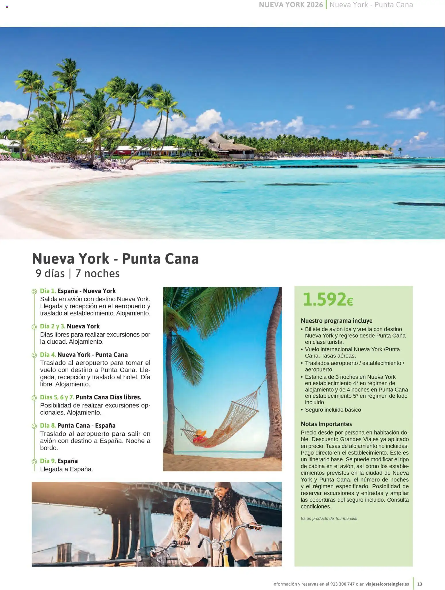 Viajes El Corte Inglés Nueva York │ válido desde el 14.01.2026 | Página: 13