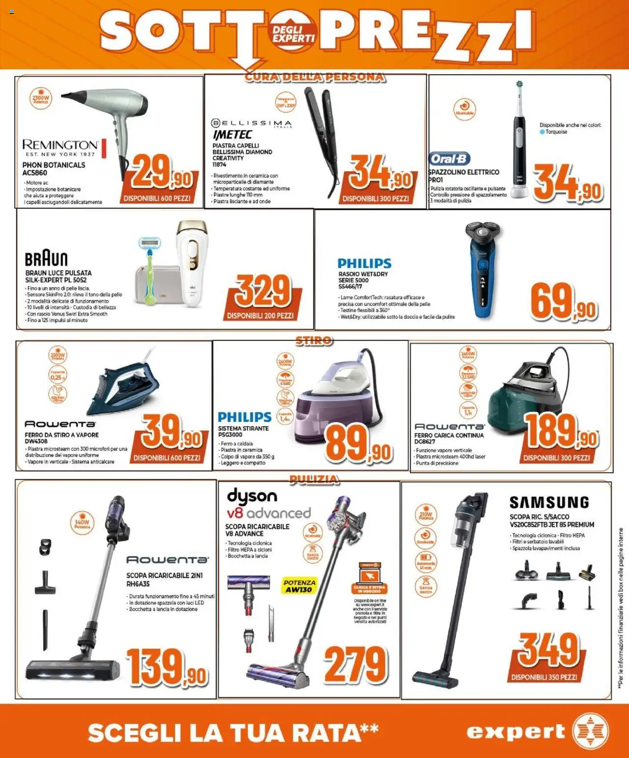 Volantino Expert del 02.10.2025 | Pagina: 16 | Prodotti: Spazzola, Spazzolino, Anticalcare, Doccia