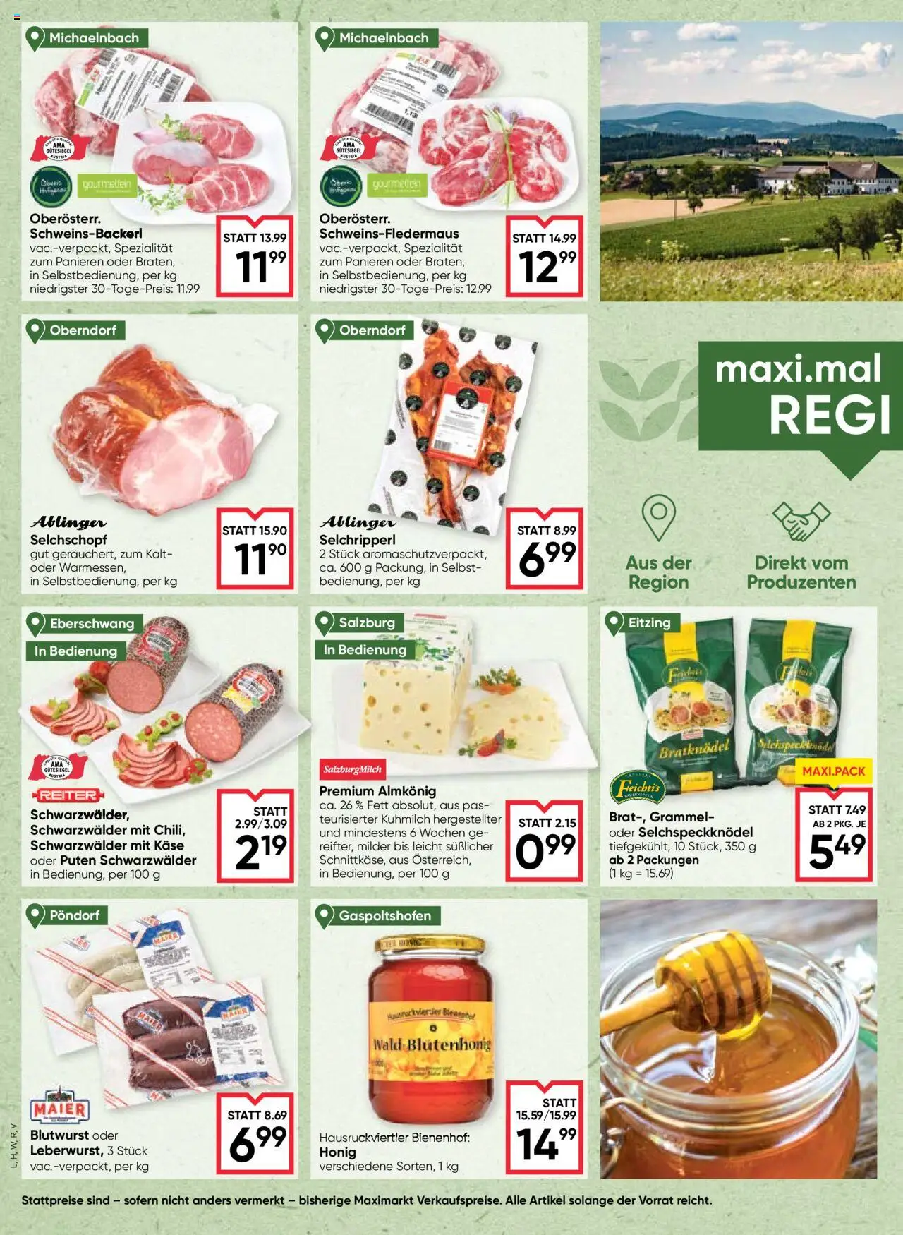 Maximarkt Flugblatt gültig ab 16.10.2025 | Seite: 6 | Produkte: Käse