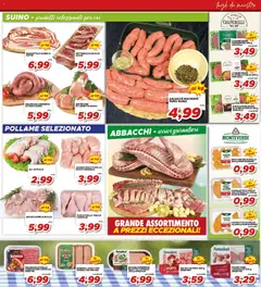 Anteprima del volantino Ma Supermercati volantino valido a partire dal 27.03.2026 | Pagina: 11 | Prodotti: Pollo, Pancetta, Suino, Spinaci