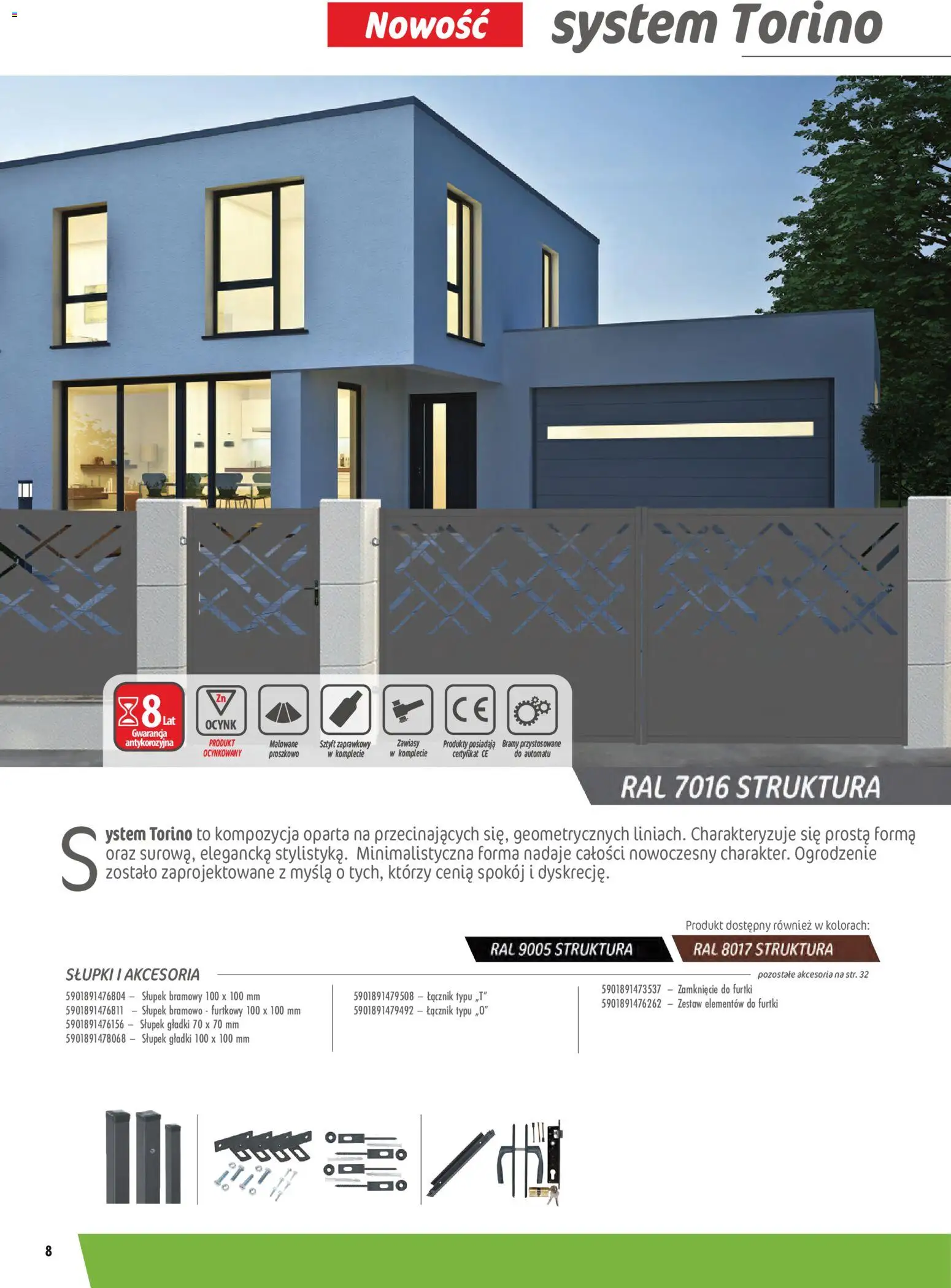 Leroy Merlin gazetka - Ogrodzenia Polbram od 09.03.2026 | Strona: 8