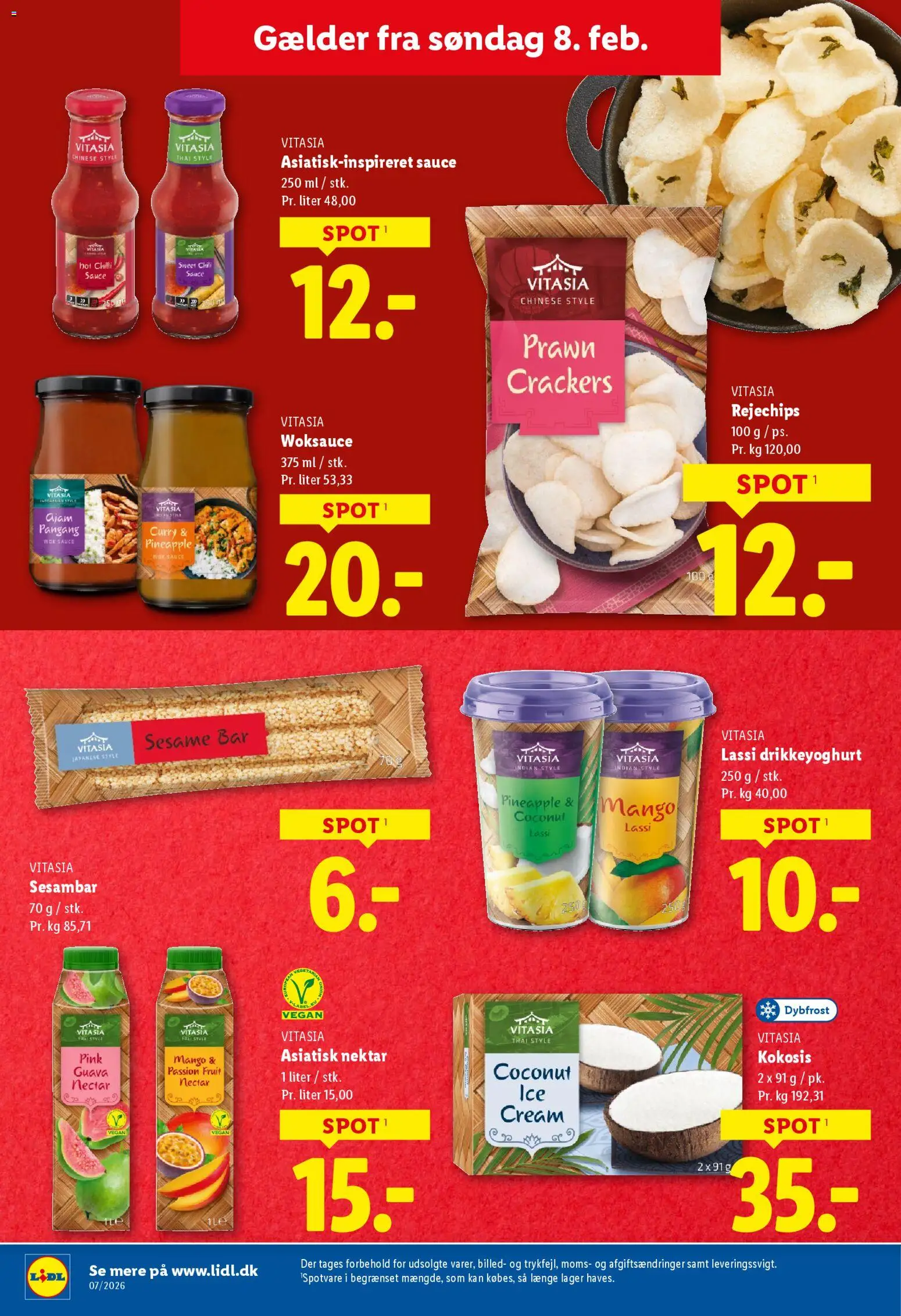 Lidl tilbudsavis – gyldig fra 08.02.2026 | Side: 32 | Produkter: Mango, Chilli, Drikkeyoghurt, Søm