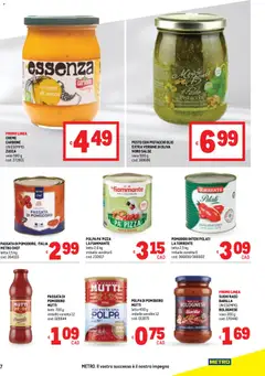 Anteprima del volantino Volantino Metro	 valido a partire dal 06.11.2025 | Pagina: 7 | Prodotti: Pomodoro, Olio, Pistacchi, Vaso