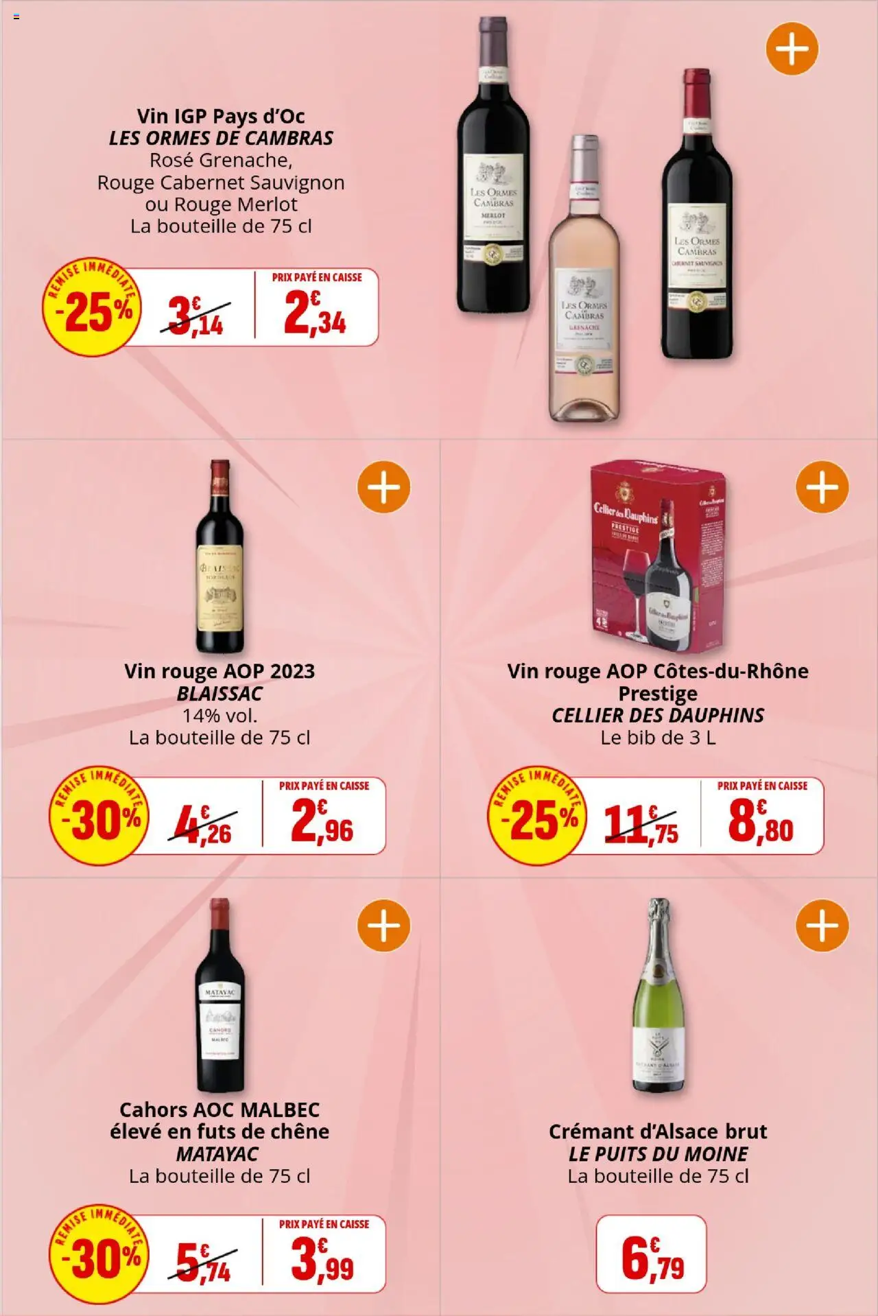 {H1} | Page: 34 | Produits: Crémant, Vin, Crémant d'alsace