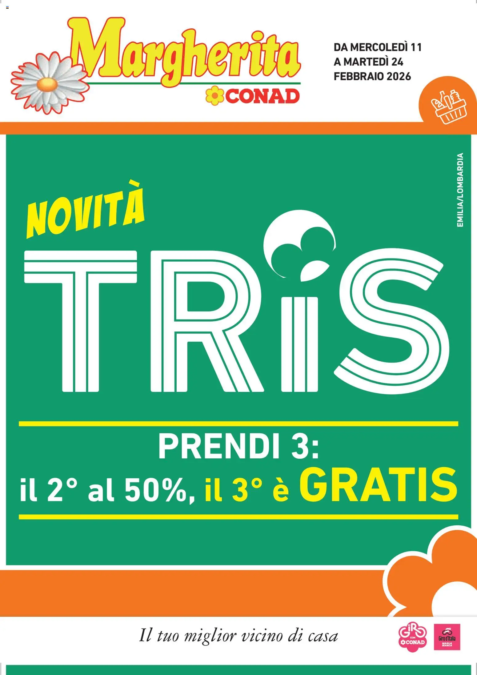 Volantino Conad del 11.02.2026 | Pagina: 1
