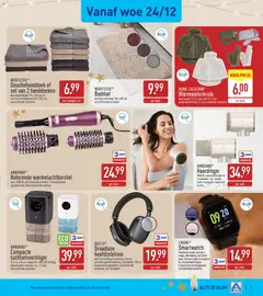 Aldi folder week 51 - Voorbeeld van een folder van Aldi, geldig van 22.12.2025 | Pagina: 7 | Producten: Handdoeken, Etui, Hoofdtelefoon, Haardroger