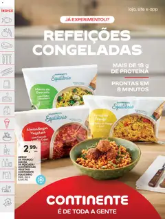 Pré-visualização Almôndegas Vegetais com Cereais e molho Cajun, Fonte de proteína e fonte de fibra válido de 14.04.2026 | Página: 30 | Produtos: Frango, Cereais, Massa, Proteina