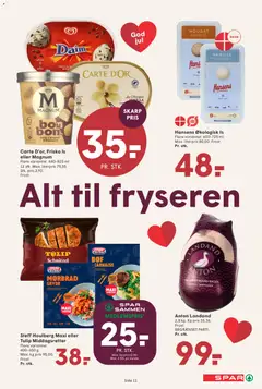 Spar - Tilbudsavis gyldig fra 19.12.2025 | Side: 16 | Produkter: Is, Nougat, Paprika