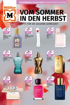 Müller Aktionen Beauty-Highlights ab 02.10.2025 gültig