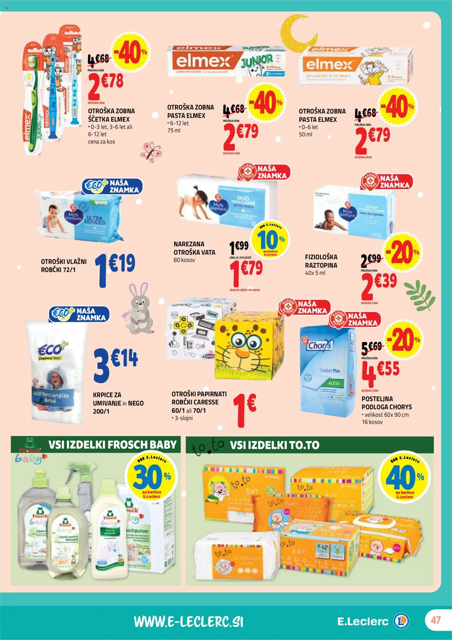 Novi E.leclerc katalog ponudbe – veljaven od 11.02.2026 | Stran: 47