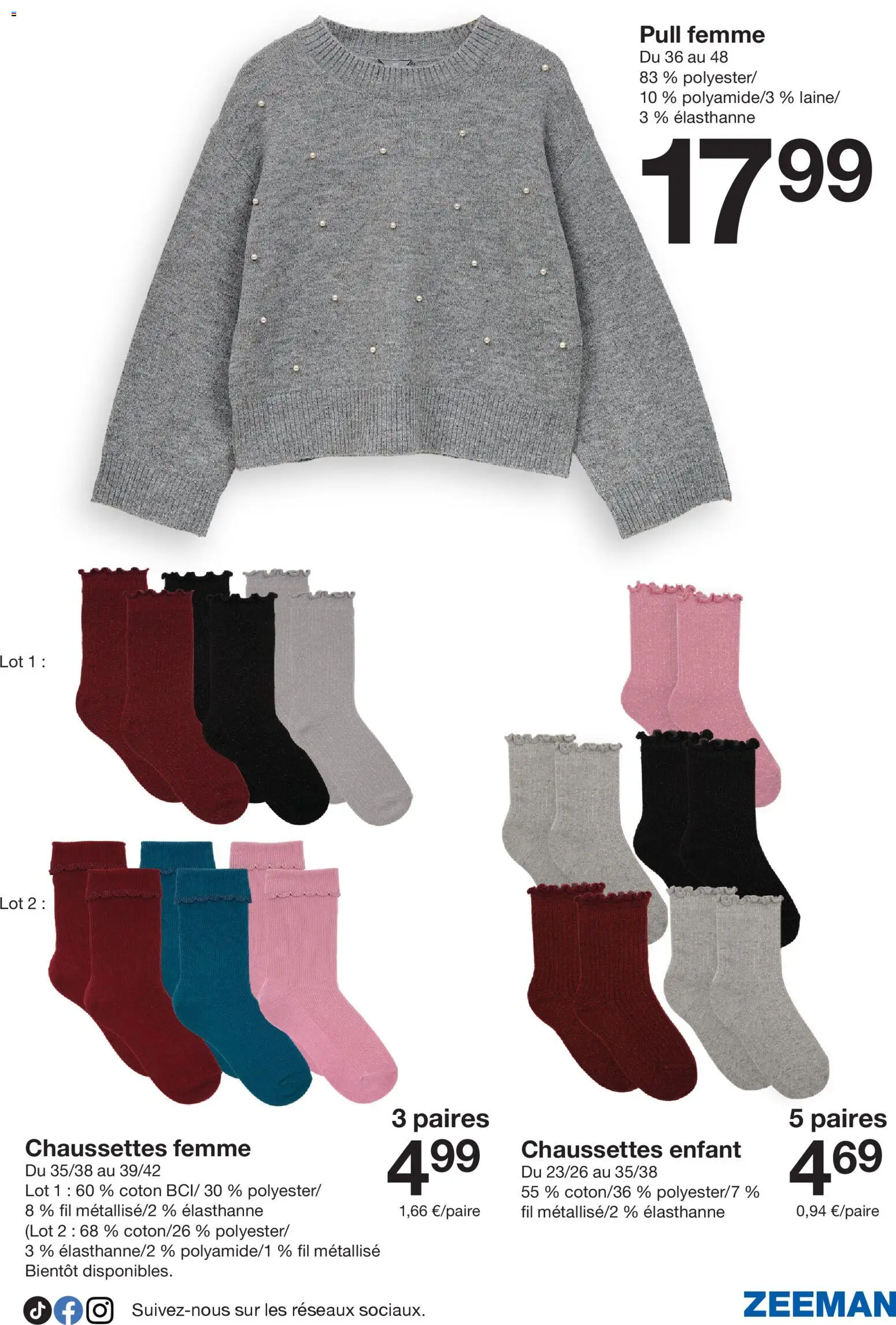 {H1} | Page: 17 | Produits: Coton, Pull