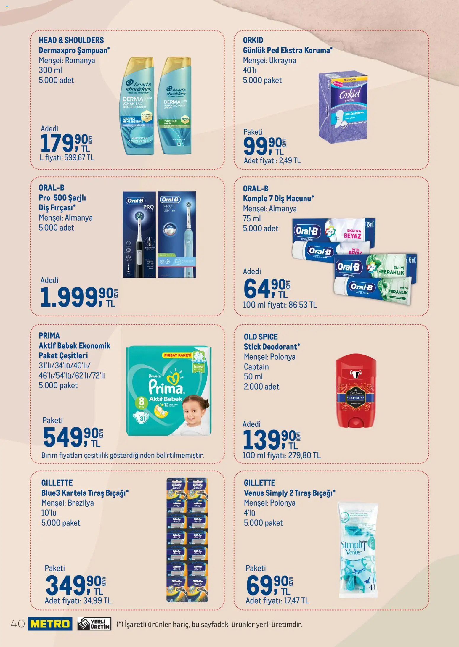 Metro - Gıda | Kozmetik | Deterjan - 27.11.2025 tarihinden itibaren geçerlidir | Sayfa: 40 | Ürünler: Hindistan Cevizi