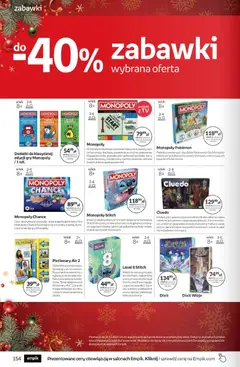 Pogląd oferty "Empik promocje" - ważna od 10.12.2025 | Strona: 154 | Produkty: Gra, Gry