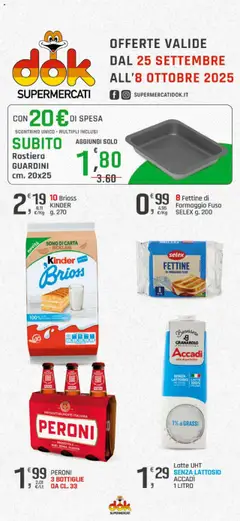 Anteprima del volantino DOK Procida e Pozzuoli catalogo valido a partire dal 25.09.2025