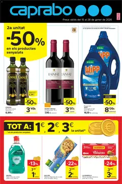 Vista previa Caprabo folleto válido desde el 15.01.2026