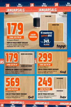 Forhåndsvisning av Obs Bygg kundeavis gyldig fra 04.01.2026 | Side: 9 | Produkter: Topp