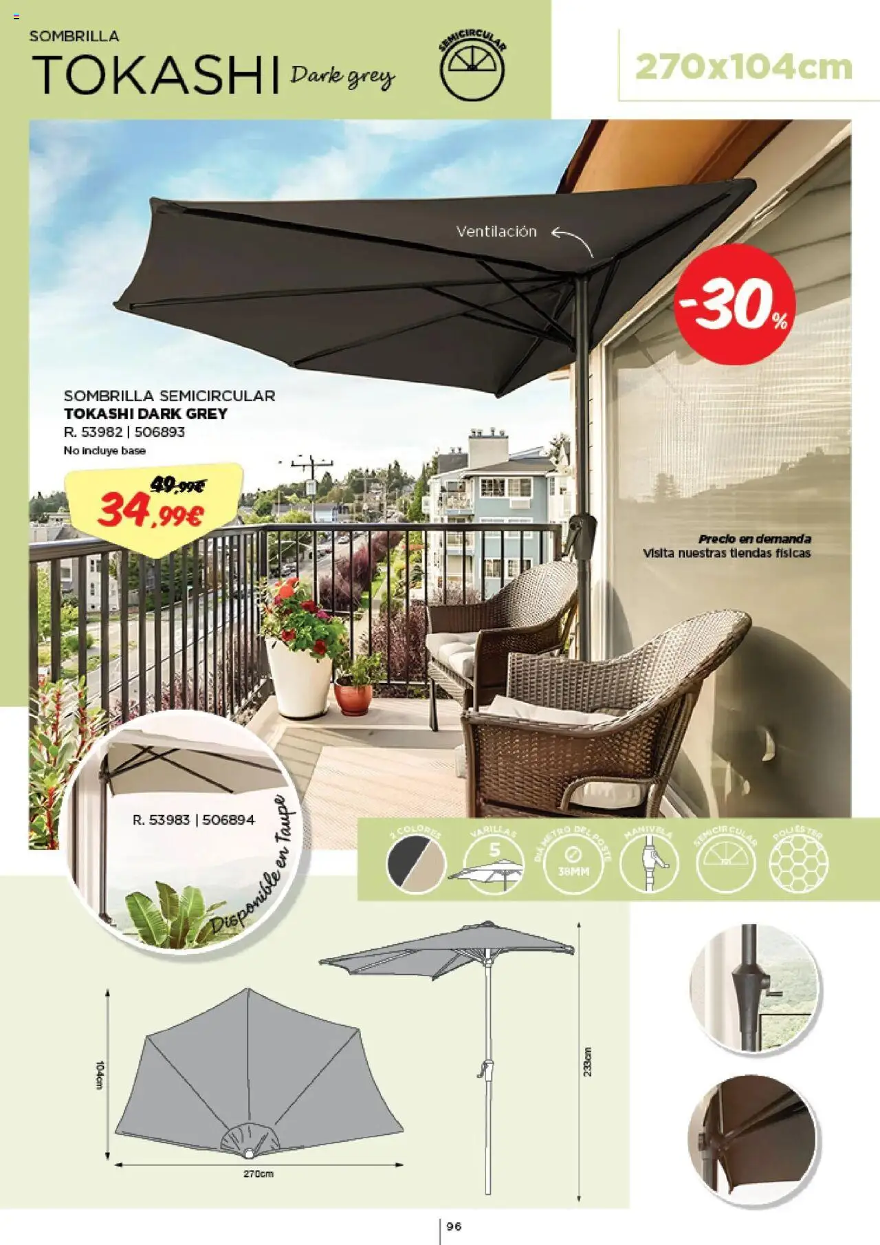 Espaço Casa - Catálogo AireLibre 2025 │ válido de 12.05.2025 | Página: 97 | Produtos: Base, Pá