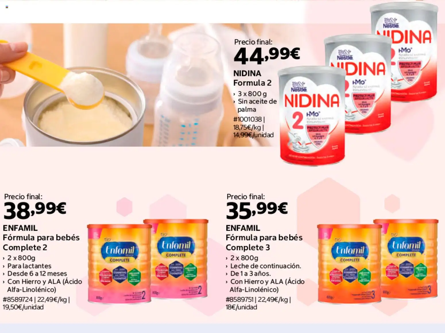 Costco catálogo │ válido desde el 27.04.2026 | Página: 4 | Productos: Leche, Aceite