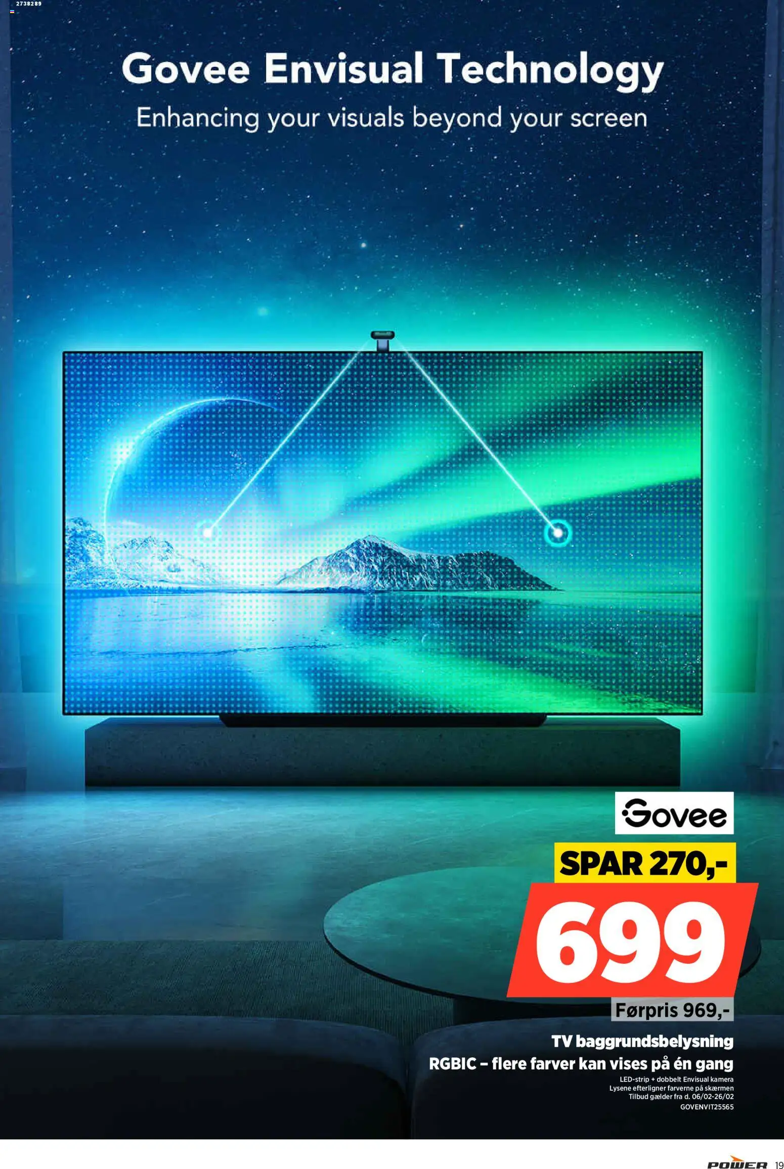 Power tilbudsavis – gyldig fra 20.02.2026 | Side: 19 | Produkter: TV, Kamera