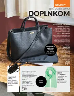 Nové Avon akcie – leták je platný od 01.09.2025 | Strana: 151 | Produkty: Šál, Puzdro, Taška
