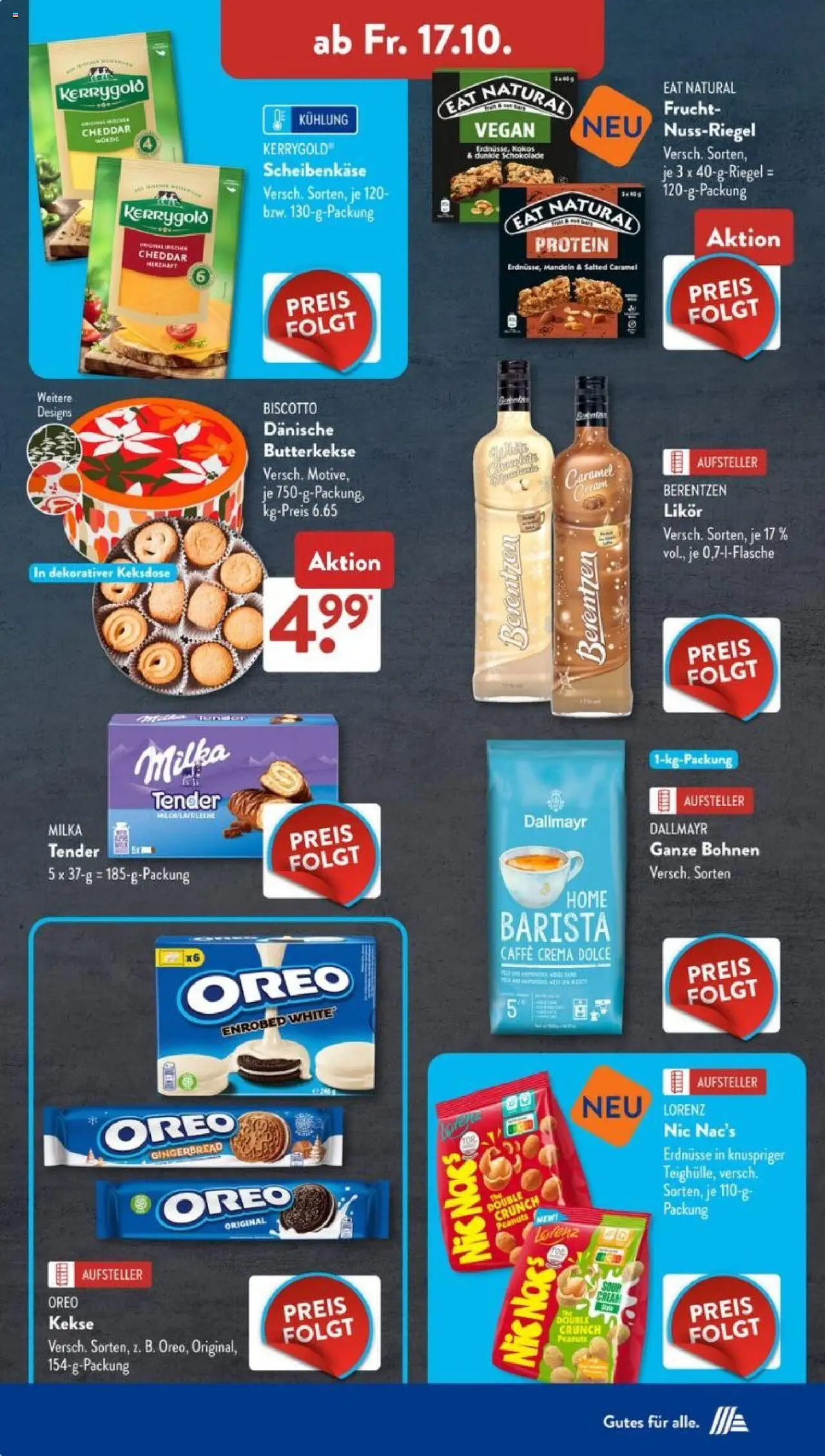 Aldi Süd Prospekt 	 – gültig ab 13.10.2025 | Seite: 12 | Produkte: Schokolade, Likör, Milka, Dallmayr