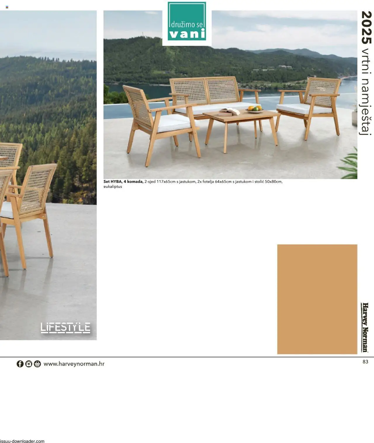Harvey Norman katalog | vrijedi od 19.03.2025 | Stranica: 83 | Proizvodi: Fotelja, Stolić, Vrtni namještaj