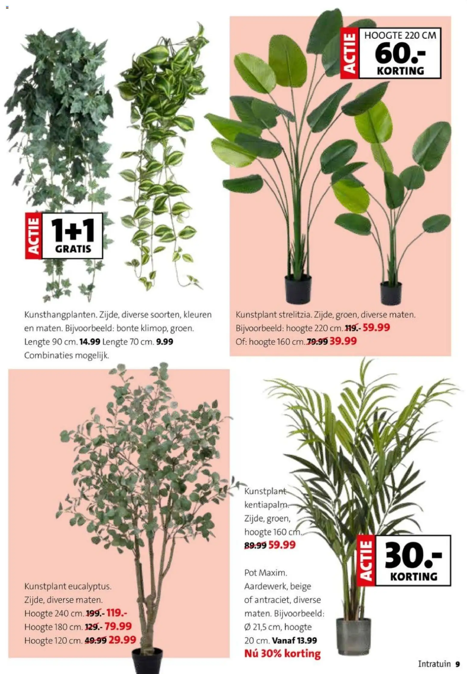 {H1} | Pagina: 9 | Producten: Pot