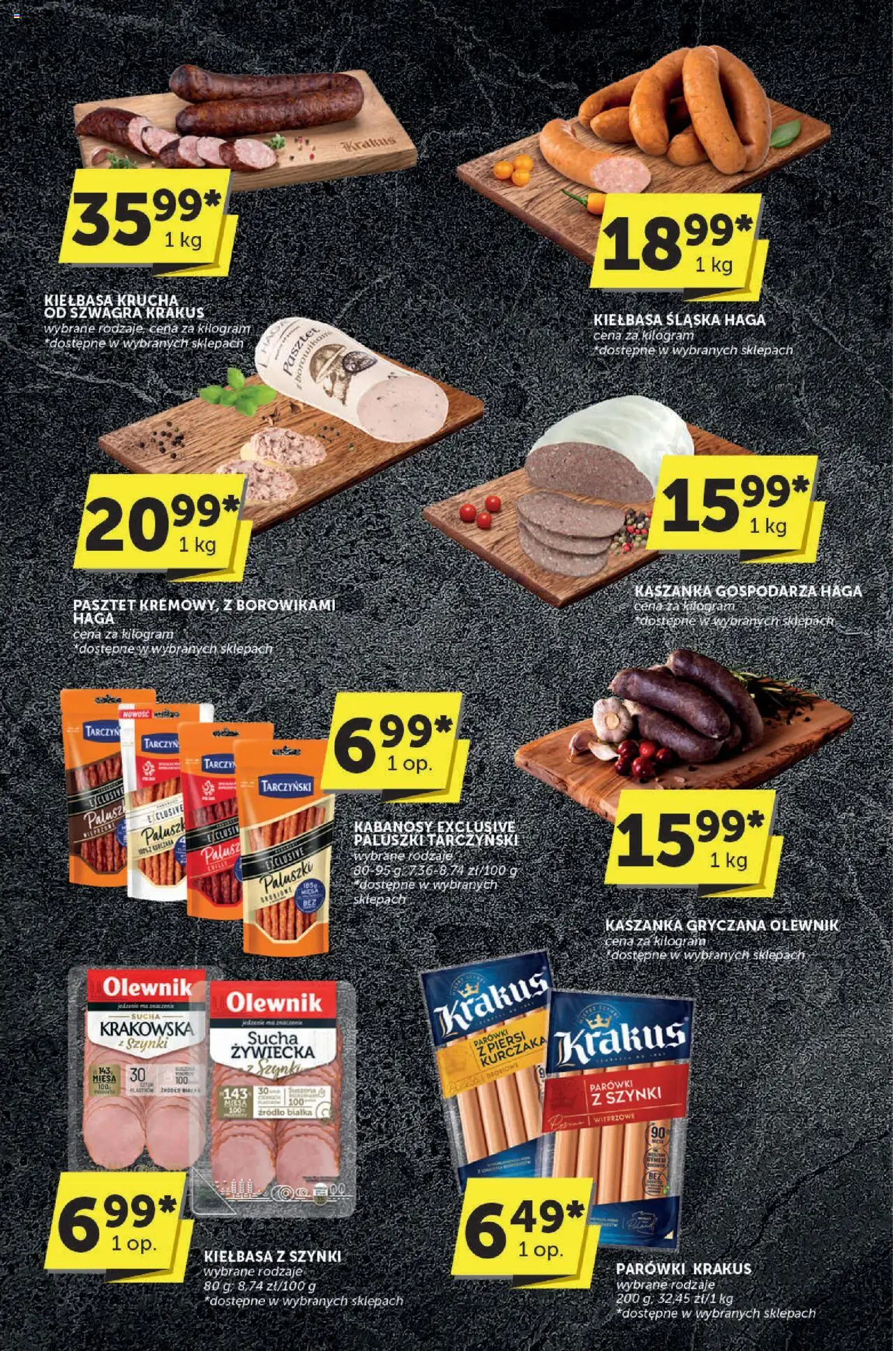 Groszek Gazetka - Katalog od 12.06.2025 | Strona: 8 | Produkty: Kiełbasa, Parówki, Kaszanka, Kiełbasa śląska