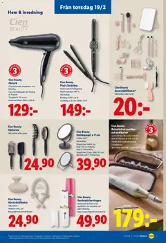 Lidl - erbjudanden - Förhandsvisning av reklamblad från butik Lidl aktuell från 16.02.2026 | Sida: 24