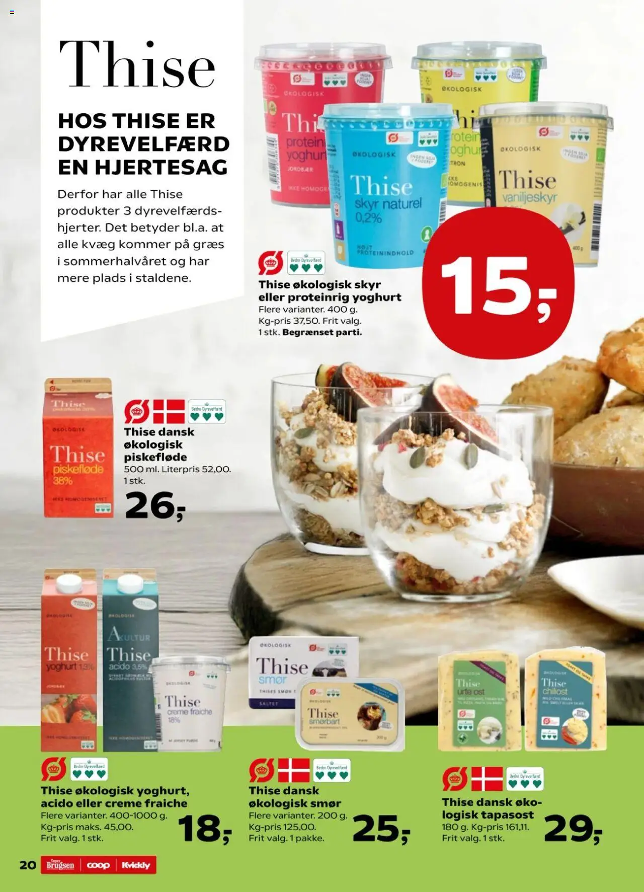 Kvickly Tilbudsavis gyldig fra 29.08.2025 | Side: 22 | Produkter: Ost, Creme, Skyr, Jordbær