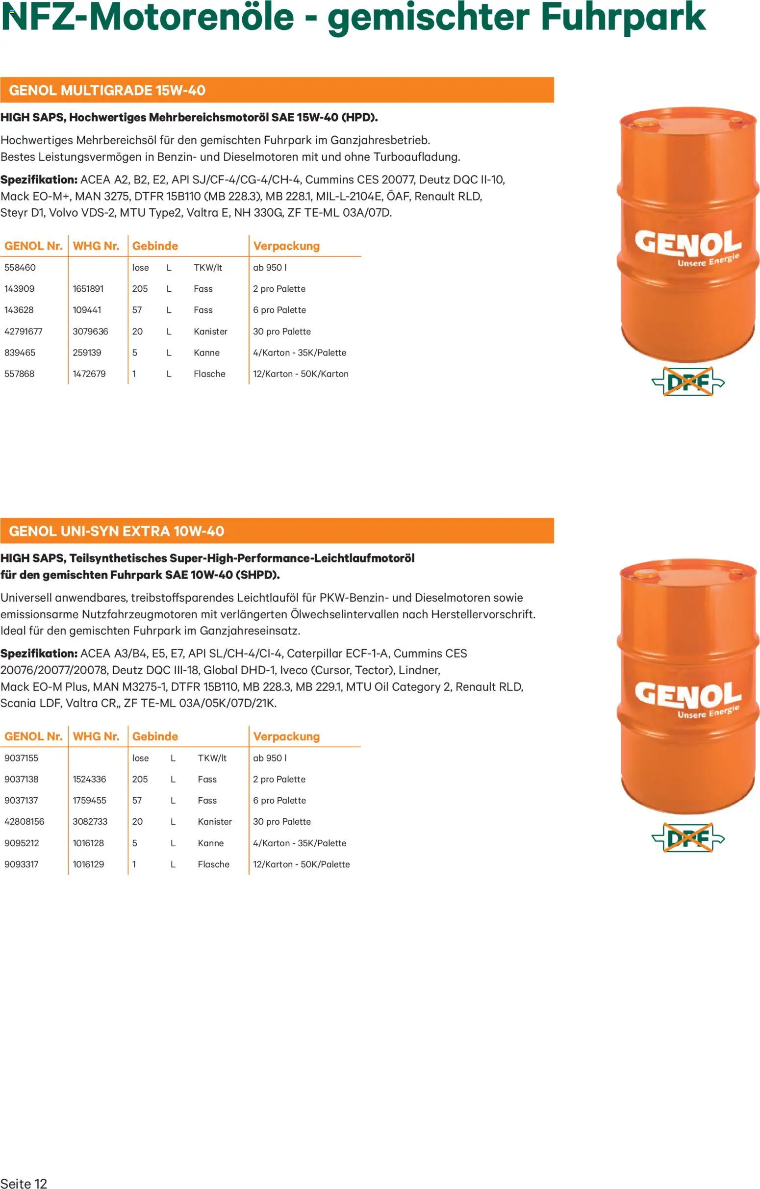 Lagerhaus Genol - Produkt- übersicht gültig ab 03.12.2025 | Seite: 12