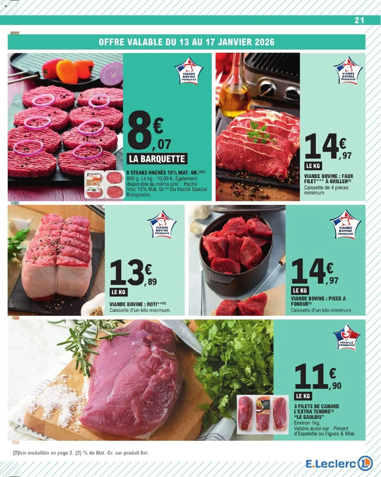 {H1} | Page: 21 | Produits: Volaille, Piment d'espelette, Piment, Viande