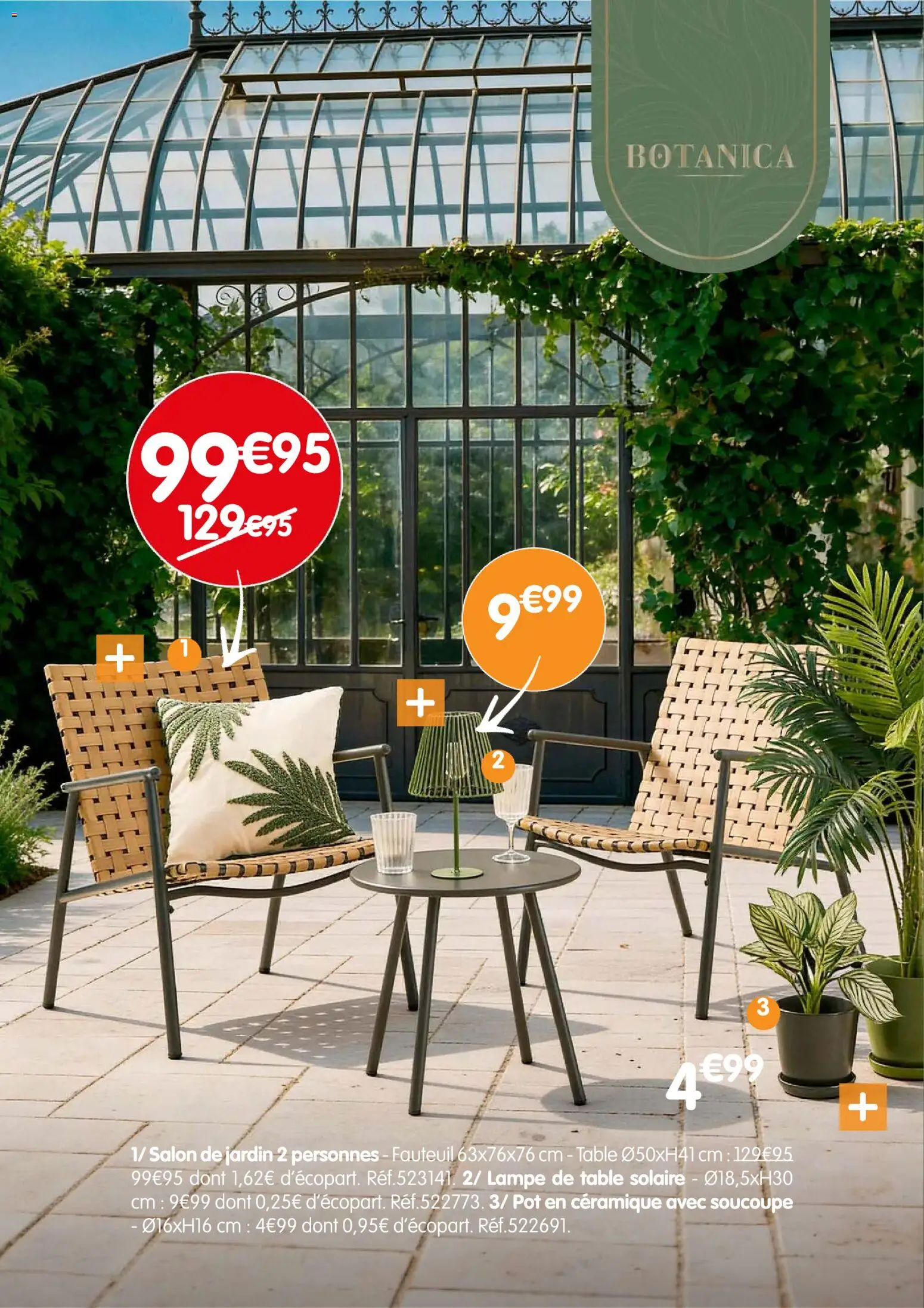 {H1} | Page: 24 | Produits: Salon de jardin, Fauteuil, Table, Lampe