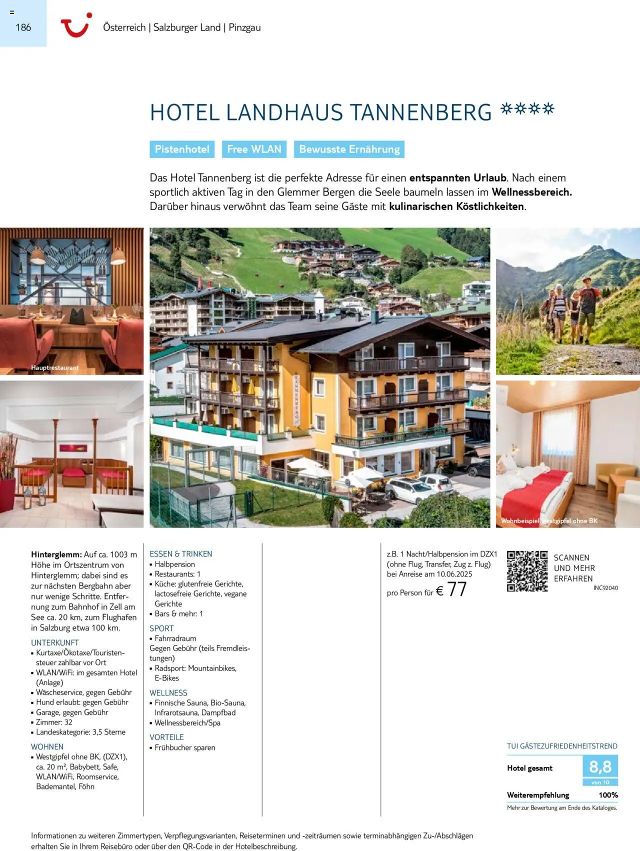 TUI Prospekt 	 – gültig ab 01.11.2024 | Seite: 186 | Produkte: Küche, Föhn