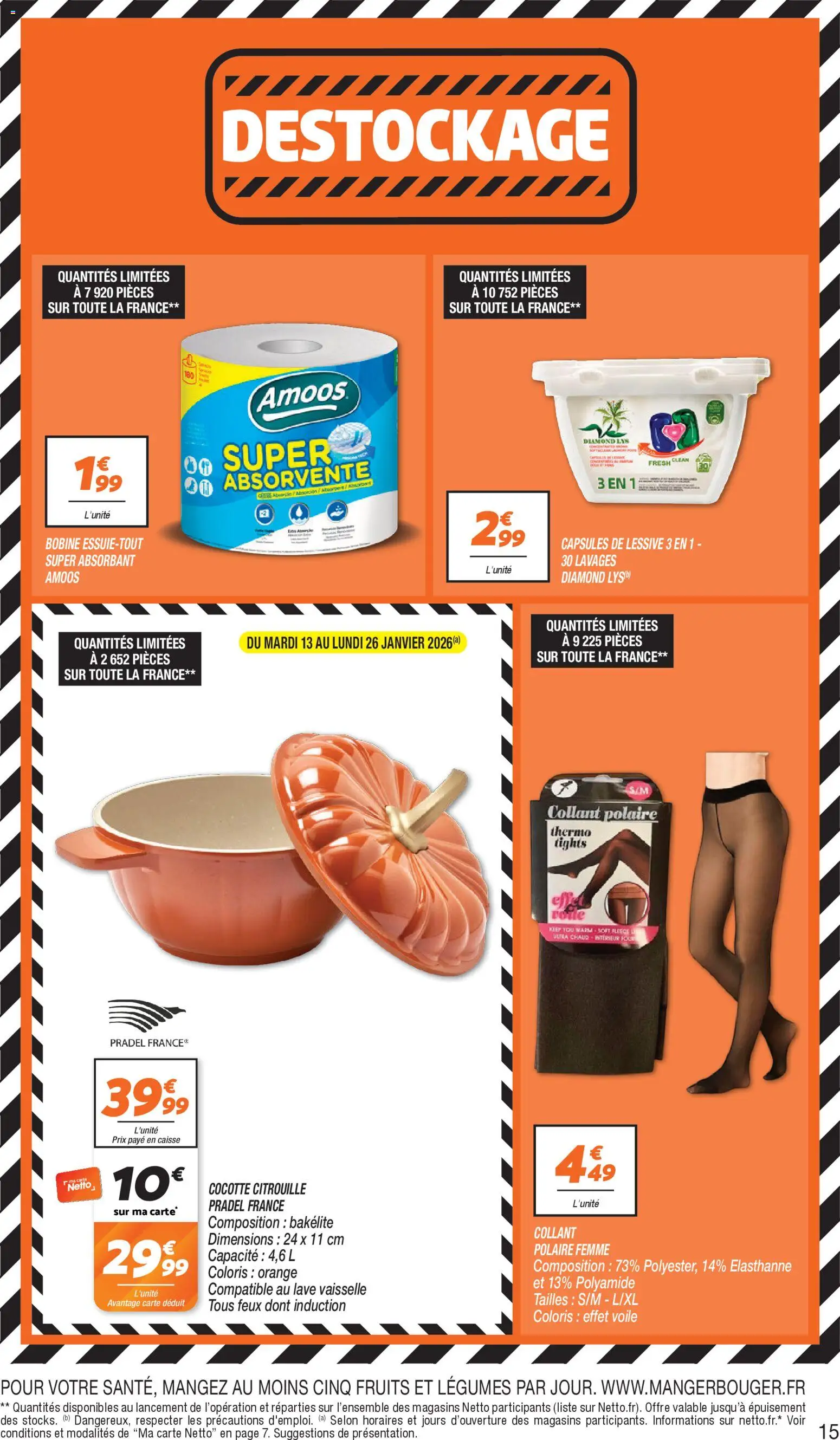 {H1} | Page: 15 | Produits: Orange, Four, Citrouille, Lessive