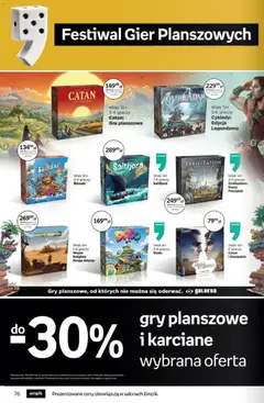 Pogląd oferty "Empik promocje" - ważna od 25.03.2026 | Strona: 76 | Produkty: Gra, Gry