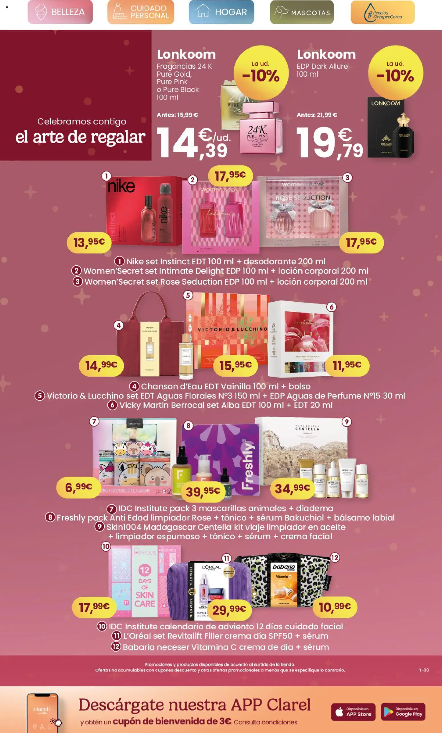 Clarel - Black Friday │ válido desde el 26.11.2025 | Página: 3 | Productos: Desodorante, Sérum, Crema facial, Bálsamo labial