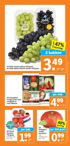  | Pagina: 8 | Producten: Tomaten, Kan, Pasta, Zalm