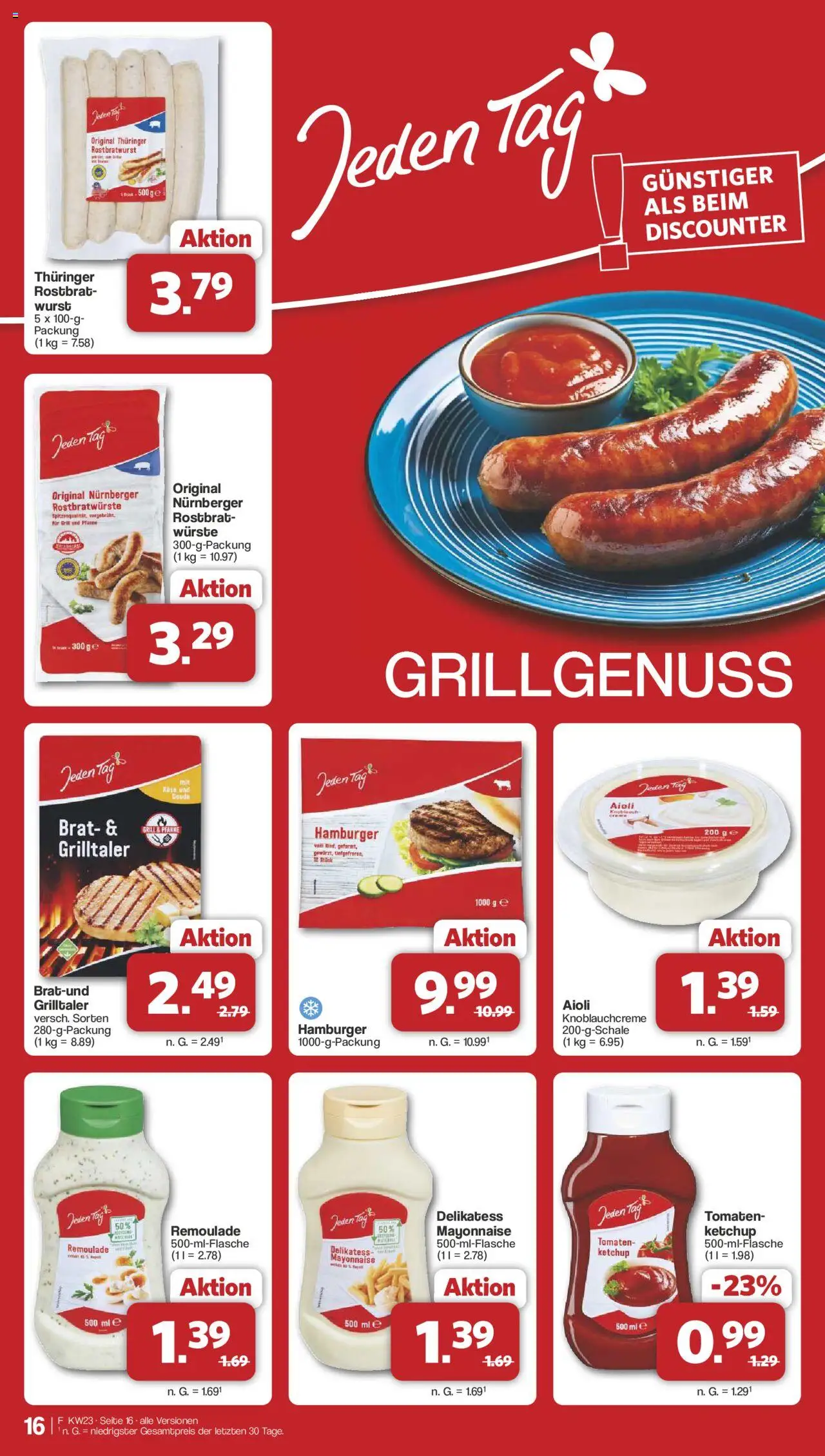 Famila Nordwest Prospekt 	 - gültig ab dem 02.06.2025 | Seite: 19 | Produkte: Grill, Tomaten, Wurst, Knoblauch
