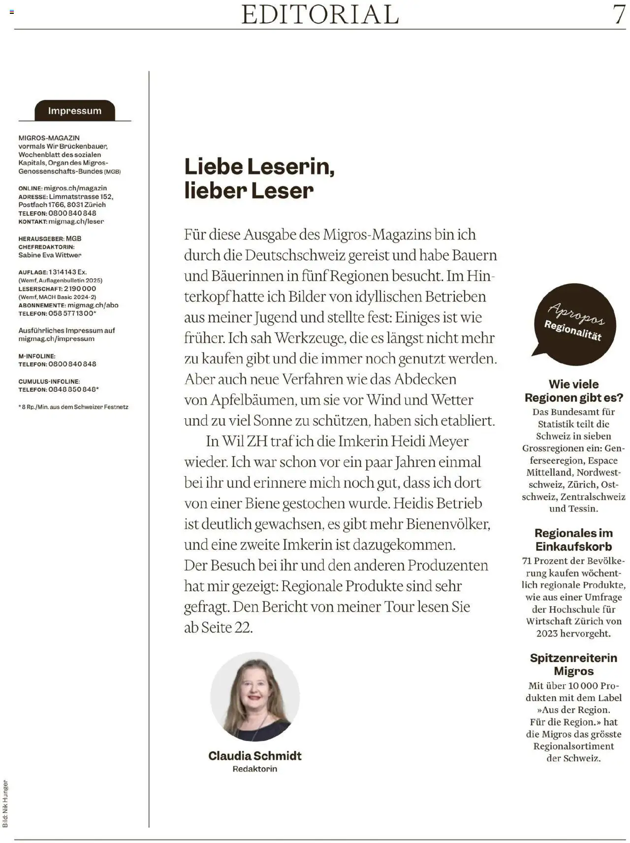 Migros Magazin – gültig ab 16.09.2025 | Seite: 7