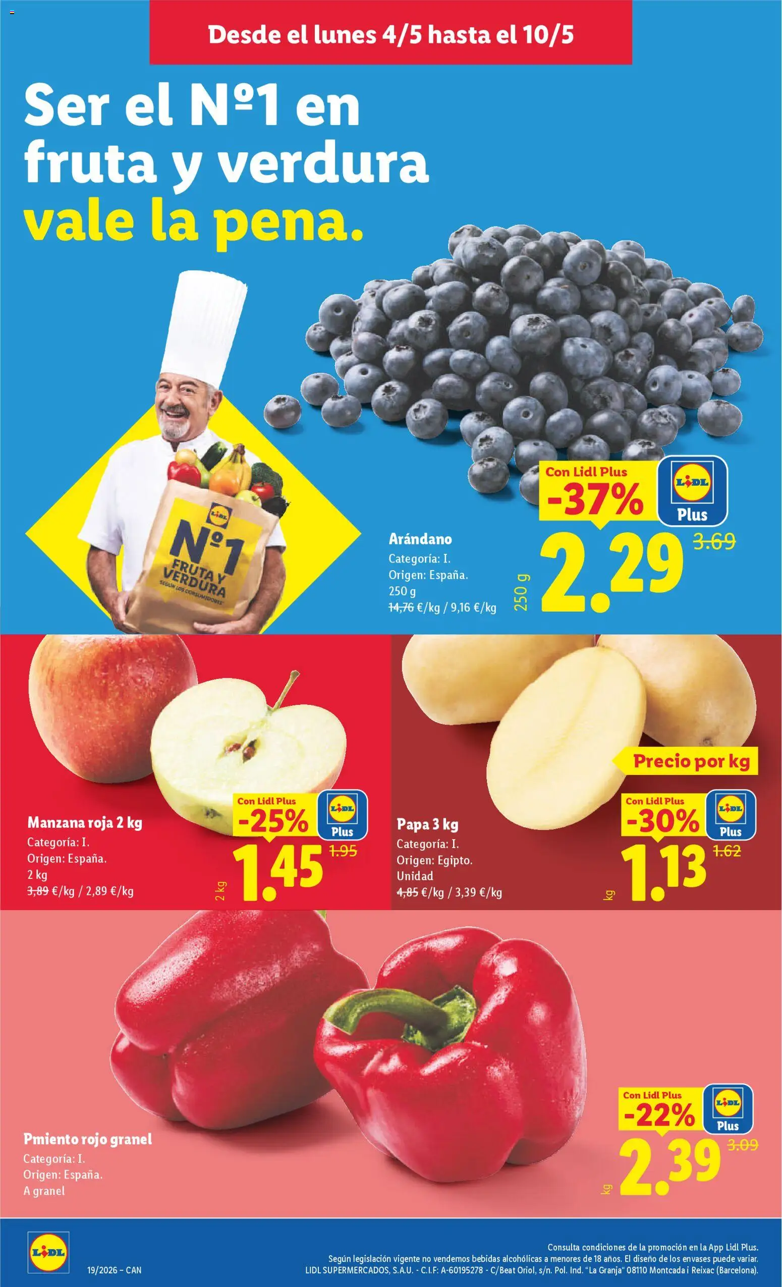 Lidl folleto │ válido desde el 04.05.2026 | Página: 2 | Productos: Manzana, Apple