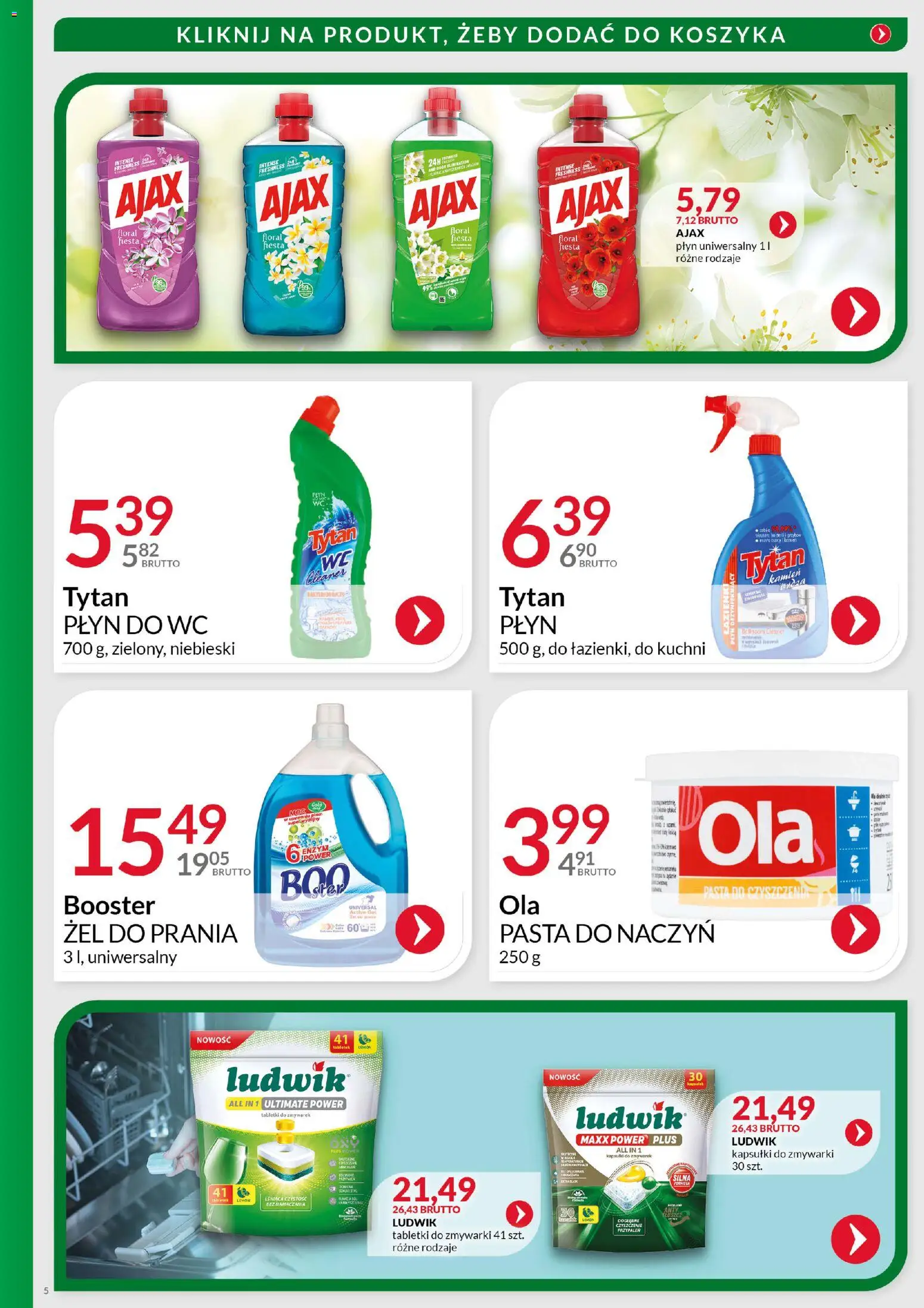 Eurocash Gazetka - Katalog Artykułów Chemicznych od 01.11.2025 | Strona: 5