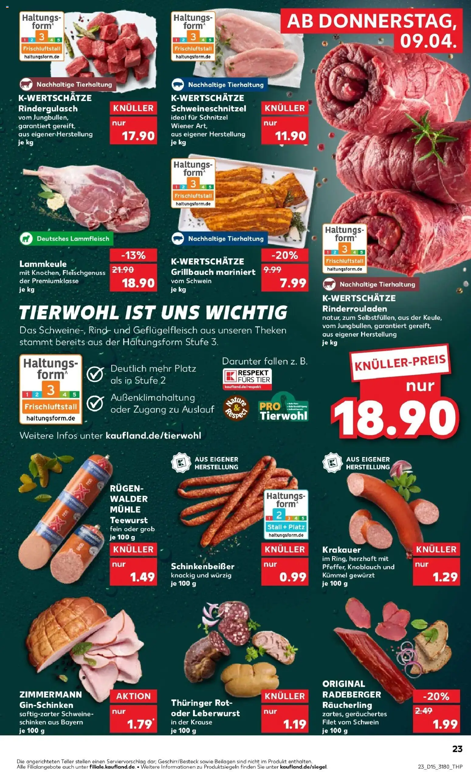 Kaufland Prospekt Berlin	 – gültig ab 07.04.2026 | Seite: 35 | Produkte: Lammkeule, Schnitzel, Knoblauch, Schinken