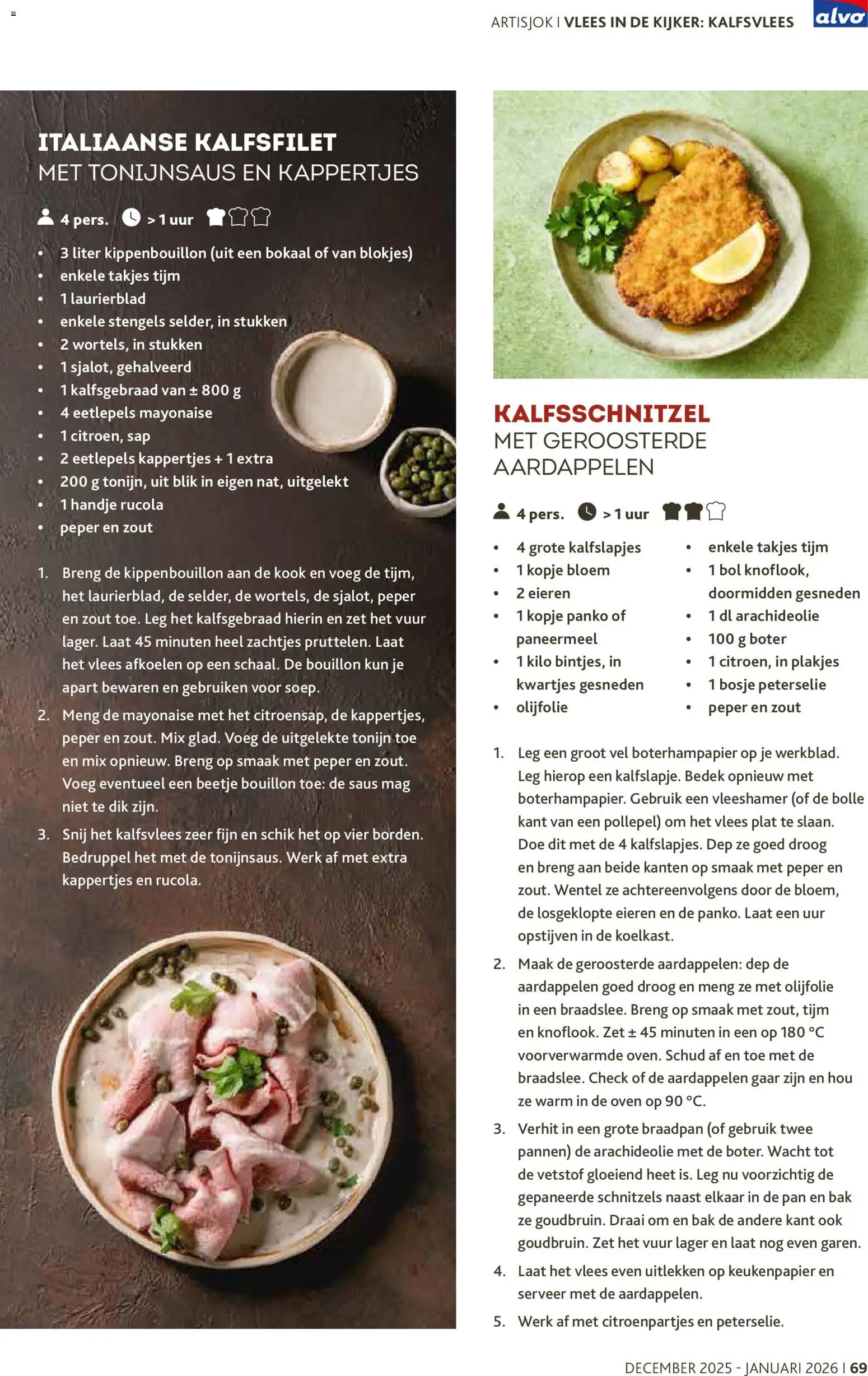 {H1} | Pagina: 69 | Producten: Tonijn, Vegán termékek, Bol, Pan